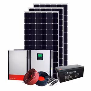 Hors réseau 3000W 3kw 5kw 5000W panneaux photovoltaïques renouvelables de stockage d'énergie des systèmes d'alimentation solaire à la maison pour l'utilisation de l'électricité avec un bon prix