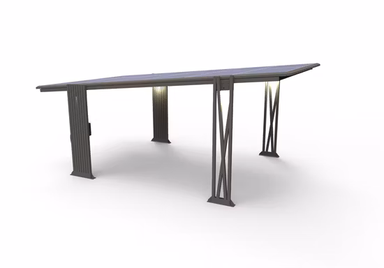 Usine de fabrication garantie de qualité bon prix panneau solaire PV Carport